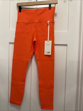 Alicia Keys x Athleta Bright Orange High-Waist Leggings